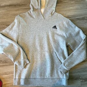 Adidas Light Gray Men's Hoodie